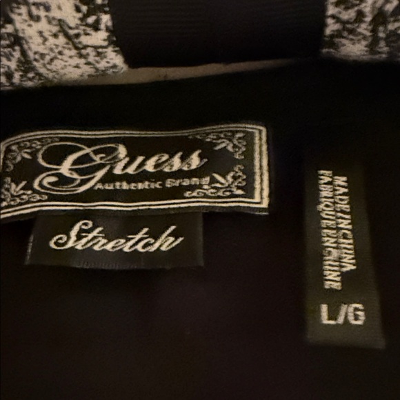 Black Victorian Style Blouse by Guess size L - Picture 2 of 7